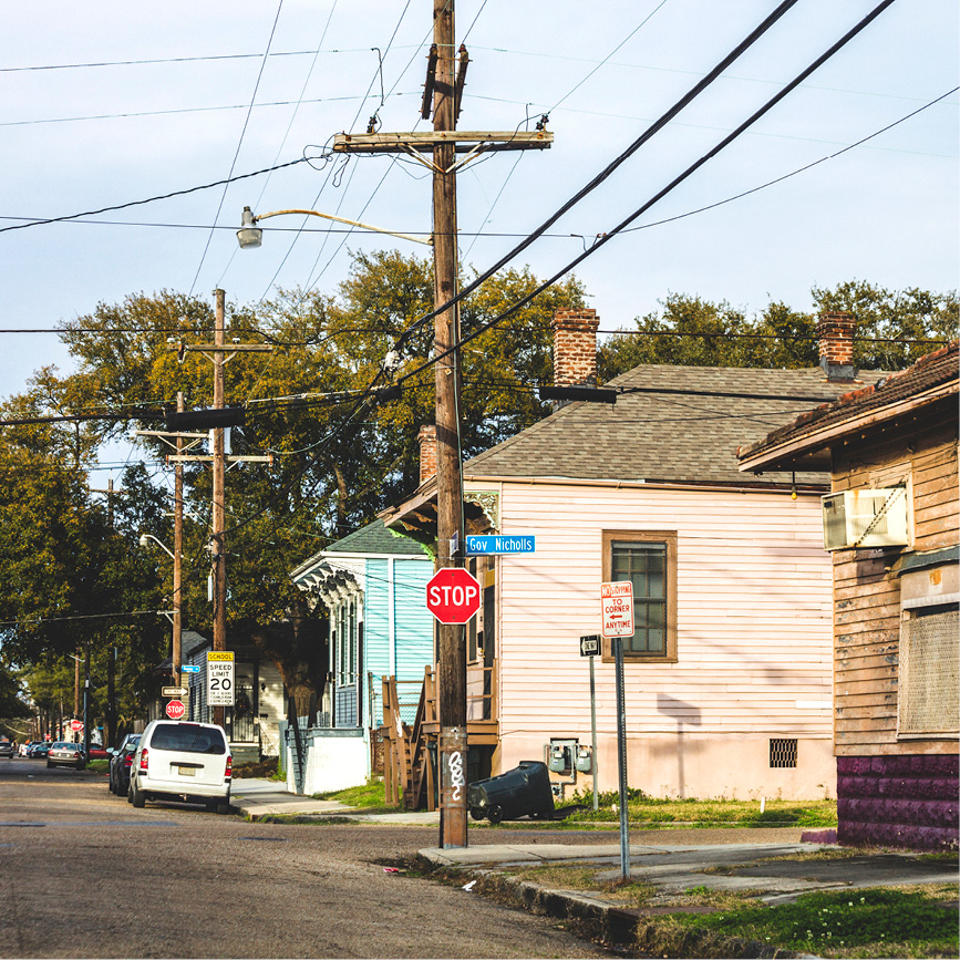 Data across the Deep South and the national average by racial demographic.