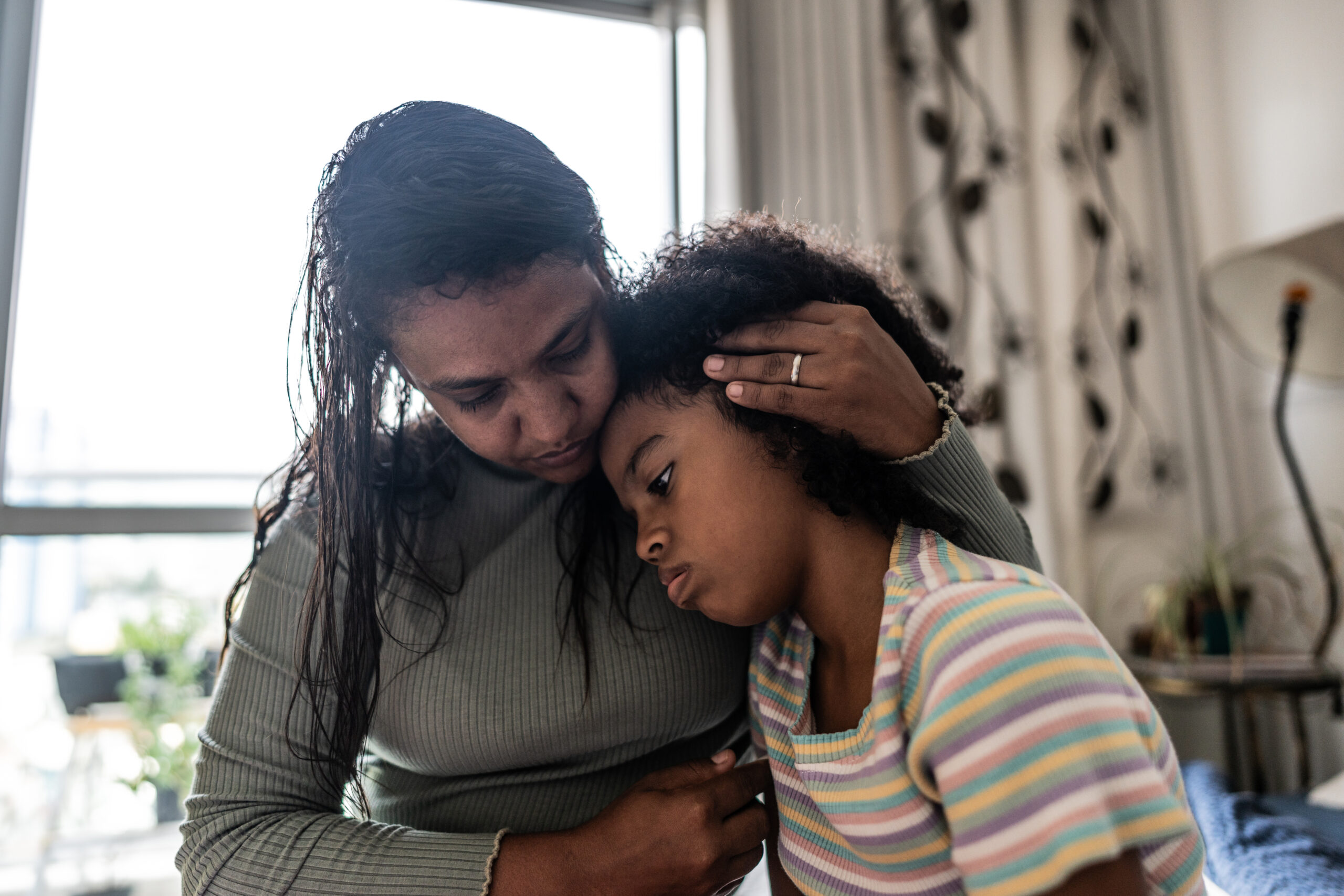 Persistent poverty areas in parts of the Deep South, highlighting levels of critical care capacity